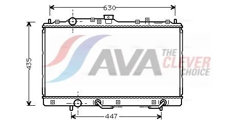 Radiator, engine cooling