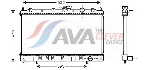 Radiator, engine cooling