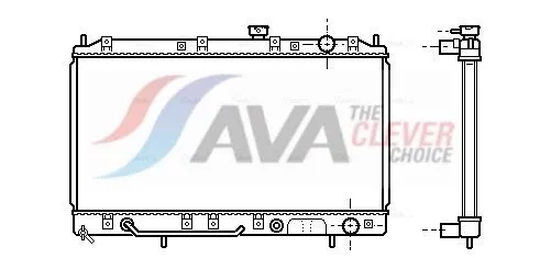 Radiator, engine cooling