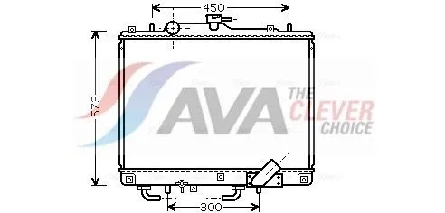 Radiator, engine cooling