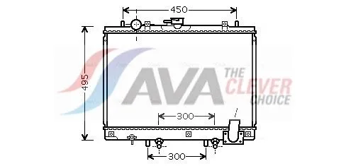 Radiator, engine cooling