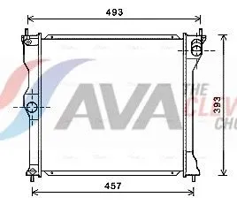 Radiator, engine cooling