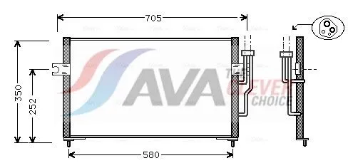 Condenser, air conditioning