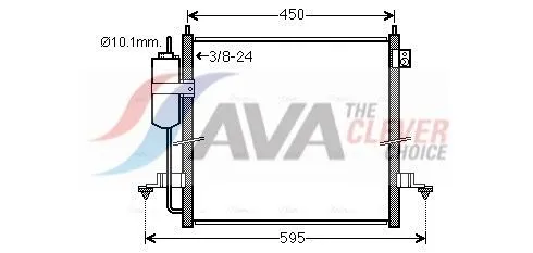 Condenser, air conditioning
