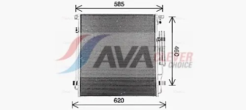 Condenser, air conditioning