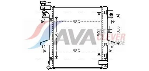 Radiator, engine cooling