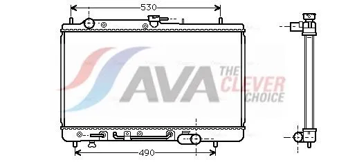 Radiator, engine cooling