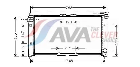 Radiator, engine cooling