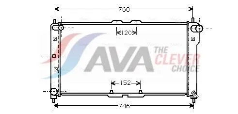 Radiator, engine cooling