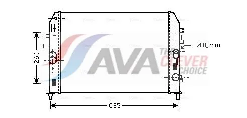 Radiator, engine cooling