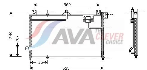 Condenser, air conditioning