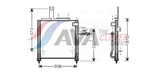 Condenser, air conditioning