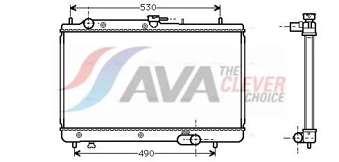 Radiator, engine cooling