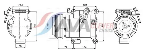 Compressor, air conditioning