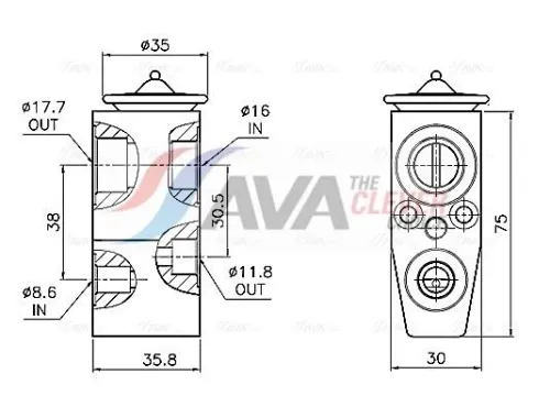 Expansion Valve, air conditioning