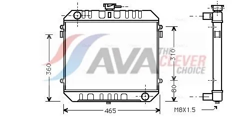 Radiator, engine cooling