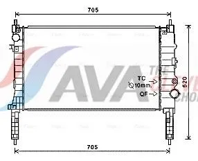 Radiator, engine cooling