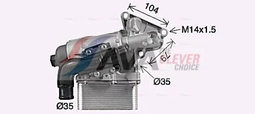 Oil Cooler, engine oil