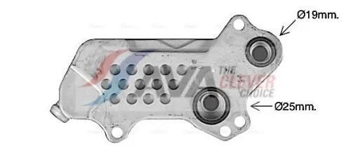 Oil Cooler, engine oil