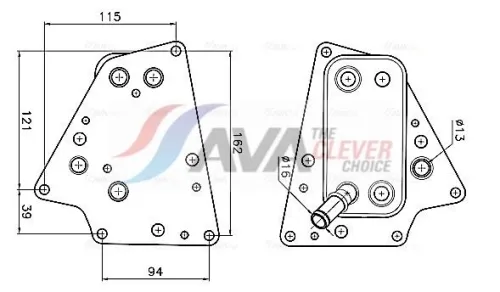 Oil Cooler, engine oil