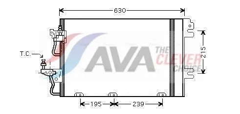 Condenser, air conditioning