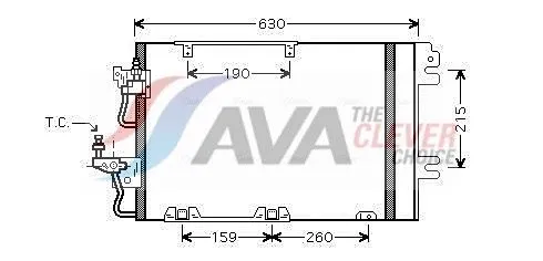 Condenser, air conditioning