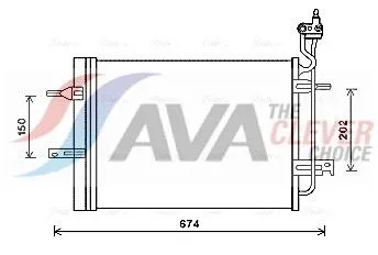 Condenser, air conditioning