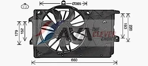 Fan, engine cooling