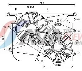 Fan, engine cooling