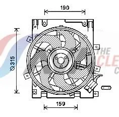Fan, engine cooling