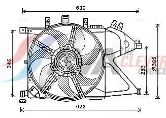 Fan, engine cooling