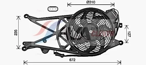 Fan, engine cooling