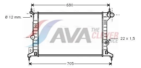 Radiator, engine cooling