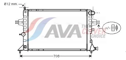 Radiator, engine cooling