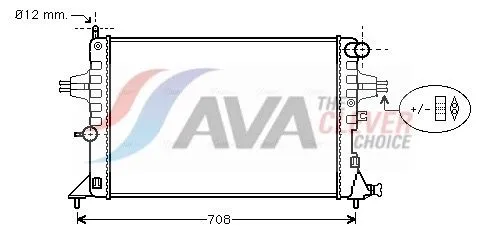 Radiator, engine cooling