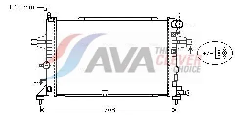 Radiator, engine cooling