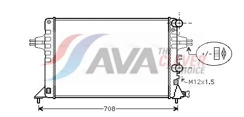 Radiator, engine cooling