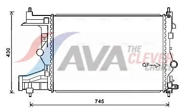 Radiator, engine cooling