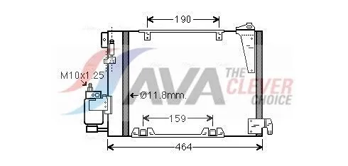 Condenser, air conditioning