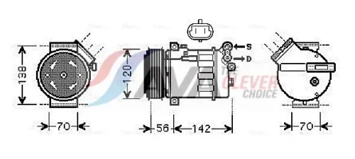 Compressor, air conditioning