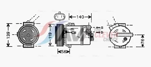 Compressor, air conditioning