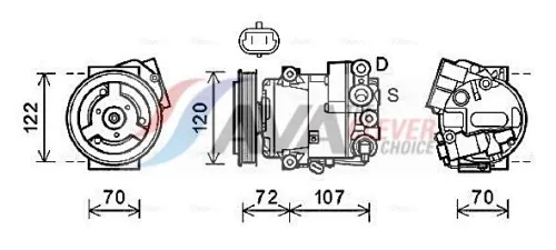 Compressor, air conditioning