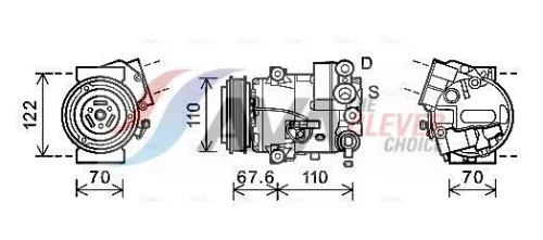 Compressor, air conditioning