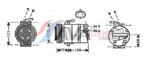 Compressor, air conditioning