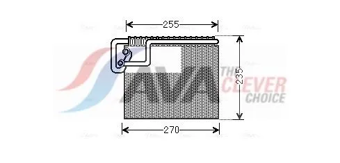Evaporator, air conditioning