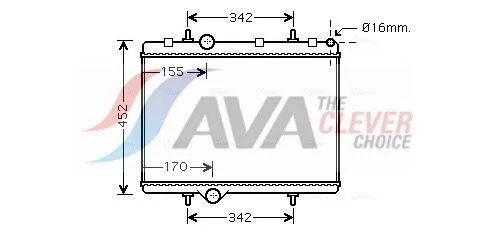 Radiator, engine cooling