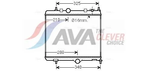 Radiator, engine cooling