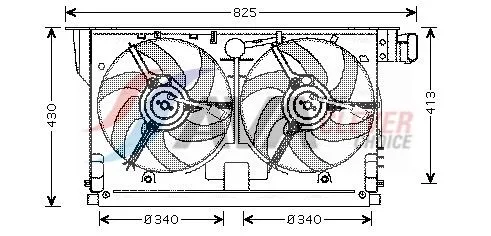 Fan, engine cooling