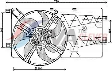 Fan, engine cooling