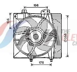 Fan, engine cooling